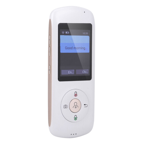 2.4IN Touch Screen WIFI Bluetooth Translator Multilingual White 2