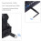 DMX512 2.4G Wireless LED Stage Lights Rechargeable Long Range 4