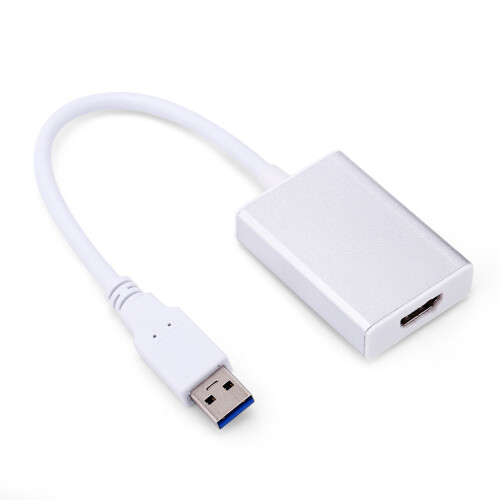 USB 3.0 to HDMI Converter Cable 1080P White 2