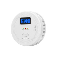 Dual Sensor Smoke CO Detector Smart Alarm Auto Reset