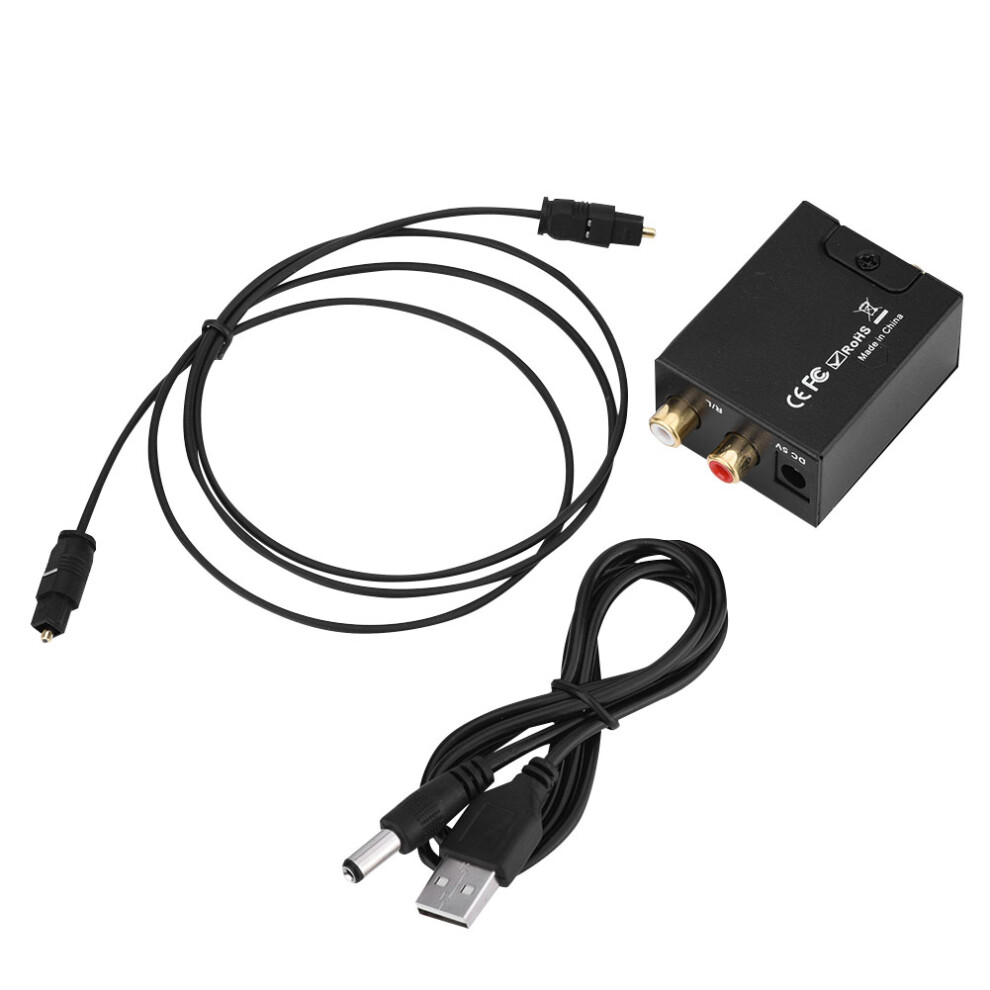 Digital Analog Audio Converter Optical Fiber To Analog Decoding 588248736542
