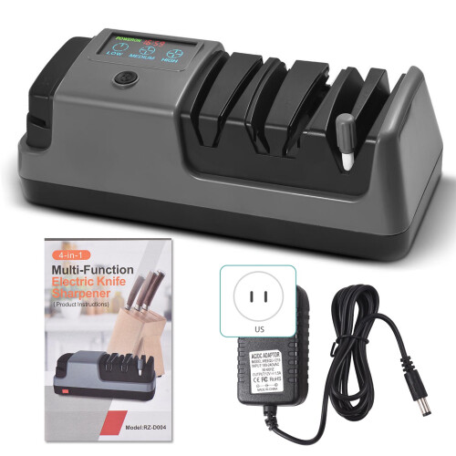 3-Stage Electric Knife Sharpener for Knives Scissors
