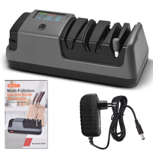 Electric Knife Sharpener 3 Stage for Knives Scissors