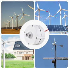 300W 3-Phase PM Generator 750rpm 12V NdFeB AC for Wind Turbine