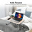 Foldable Laptop Desk Lightweight with Storage Portable for Work 5