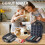 SOKANY 08002 Mini Donut Maker 2-Side 16 Doughnuts Non-stick 3