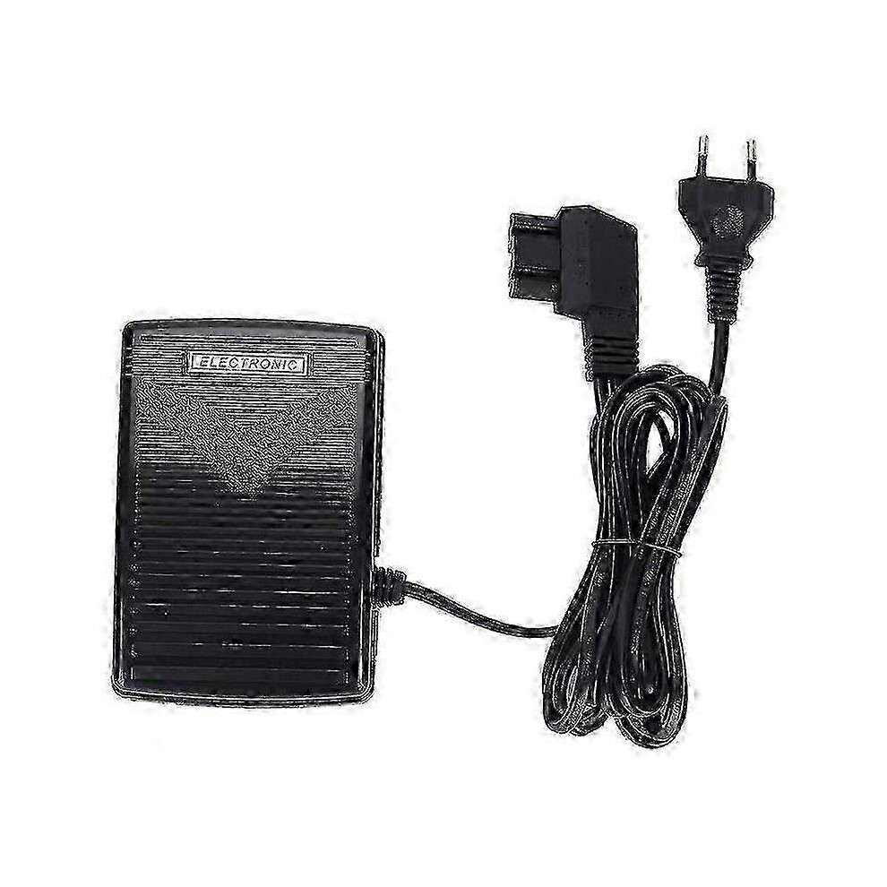 Kikidex (As Show, One Size) 220V Foot Pedal & Cord For Bernina 830 831 800 810 811 817 Round Type P2025032600912