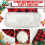 Dubbellaagse kerstmuts Warme pluche kerstmuts Hoofddeksels-Rood 5