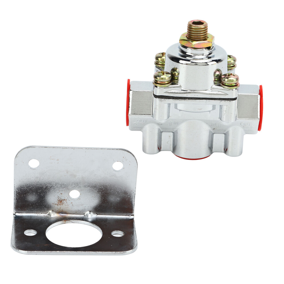High-Strength Zinc Fuel Pressure Regulator 3/8In Npt 1-4 Psi 8481356880478