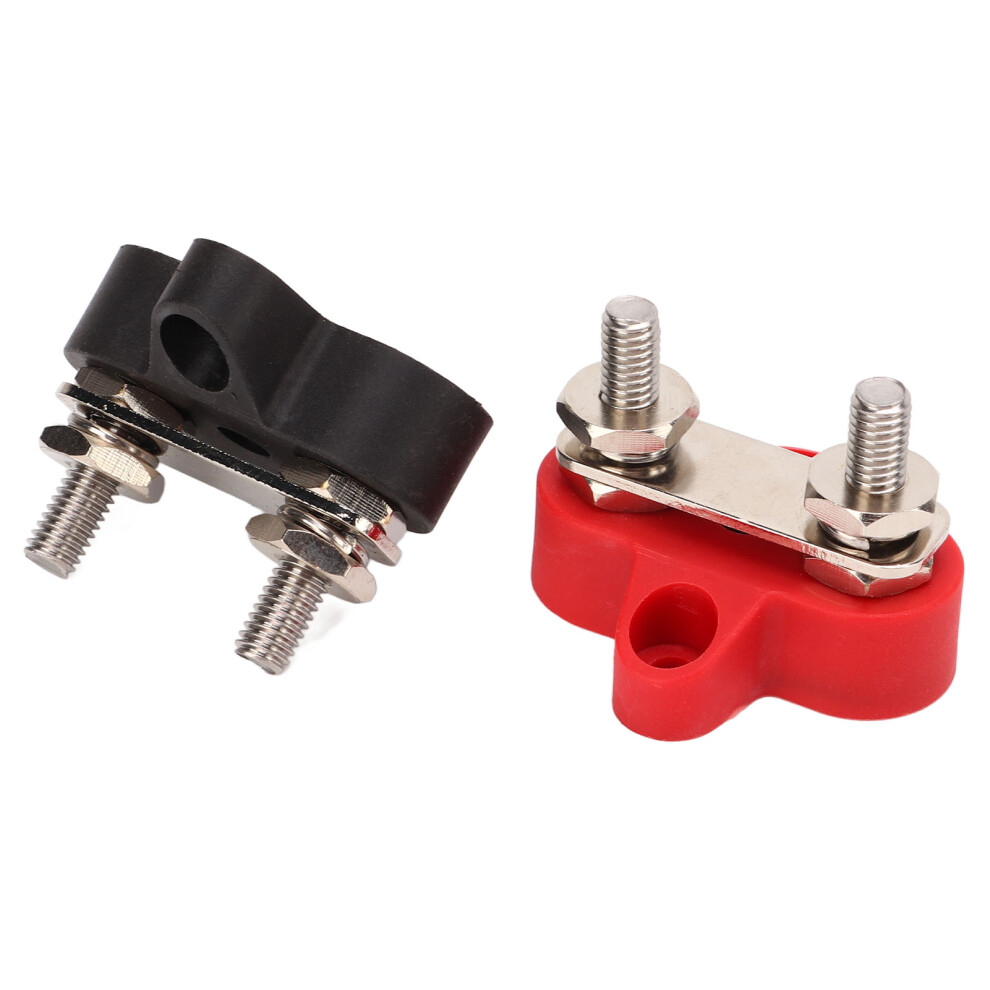 48V Battery Power Ground Junction Stud 1/4In M6 Bus Bar Connector 7891356880605