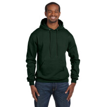 Champion Double Dry Action Fleece Pullover Hood Dunkelgrün X-Large