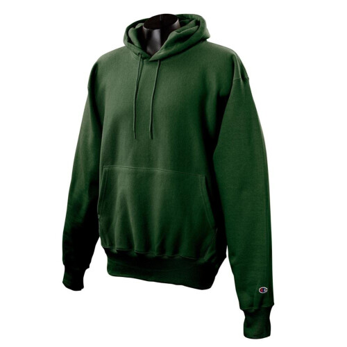 Champion Cappuccio pullover in pile Champion Double Dry Action verde scuro X-Large 1