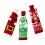 Holiday Cheer Knits Snowflake Wine Bottle-Three mixed packages 1