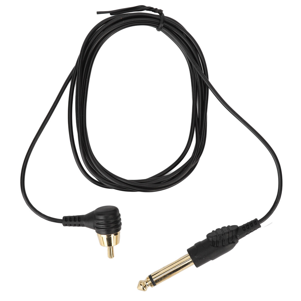 6.2ft TPE RCA Tattoo Clip Cord for Machine Power Connection
