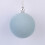 12pcs Multicolored Flocking Christmas Ornament-Brown white 7
