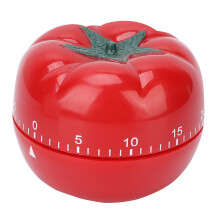 Mechanischer Timer in Tomatenform zum Aufziehen,