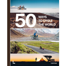 50 Ways to Cycle the World by Tristan Bogaard Hardcover Book