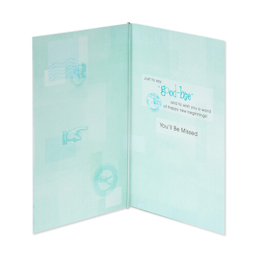 American Greetings Goodbye Card (Congratulations) 1