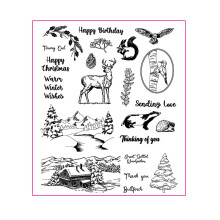 Clear Scrapbooking Stampers Kerst Siliconen Stampers voor