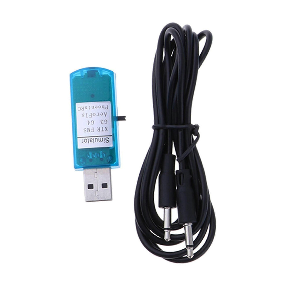 Kikidex (As Show, One Size) 8 In 1 Phoenix Usb Rc Simulator Cable For Model