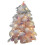 Pink Feather Christmas Tree Mini Table Top Artificial Christmas 1
