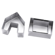 Stainless Steel Cookie Cutters Gingerbread Household Baking