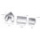 Stainless Steel Cookie Cutters Gingerbread Household Baking 2