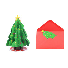 Christmas Card Christmas Tree Greeting Card Christmas Hanging