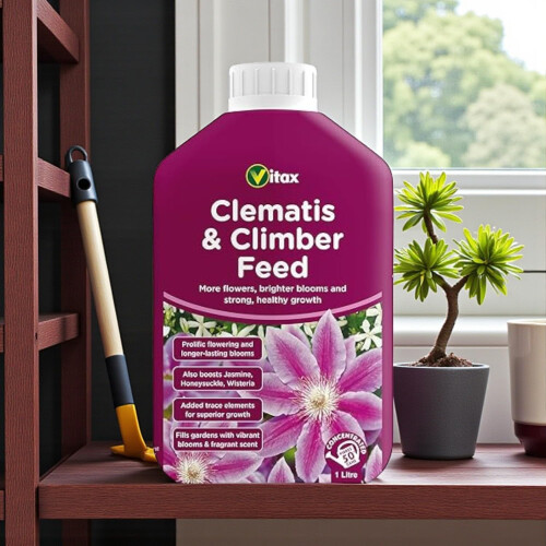 Vitax Vitax Clematis Feed Pouch 0.9Kg & Liquid Feed 1L 2