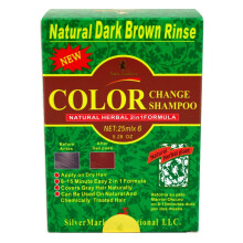 Deity Shampoo Farbwechselset Natural Herbal 2N1 Dunkelbraun