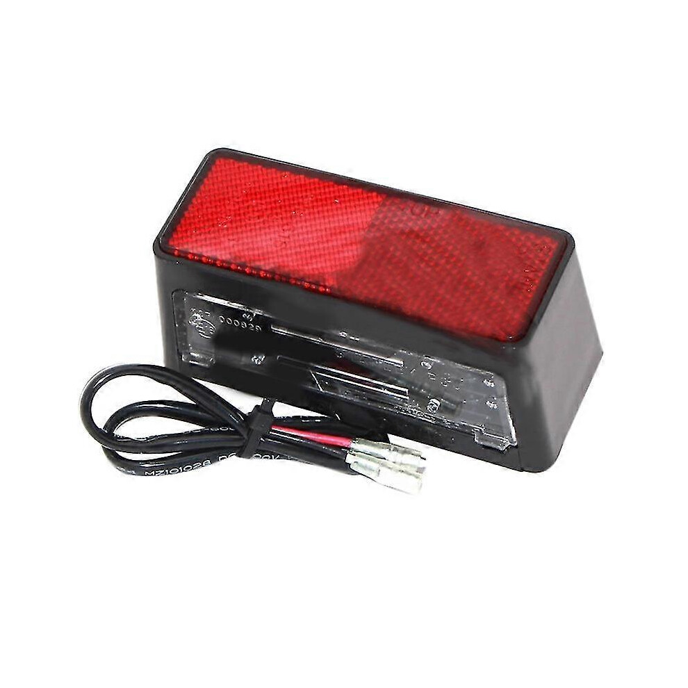 Kikidex (As Show, One Size) Motorcycle Rear Mudguard License Plate Light Led Brake Rear Tail Light Brake Turn Signal For Cbr600