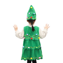 Children Christmas Fancy Dress Outfit Christmas Tree-Black 130
