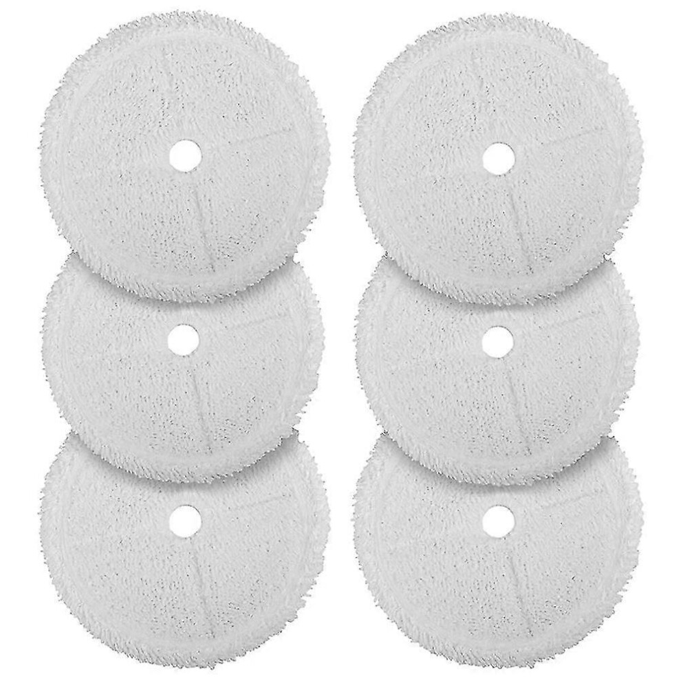 Kikidex (As Show, One Size) Mops Pads Replacement For 3115 2859 Series Spinwave Wet And Dry Robot Vacuum Reusable Pad 6 Pack
