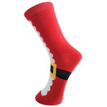 Women Men Christmas Socks Colorful Cartoon Light Bulb-belt