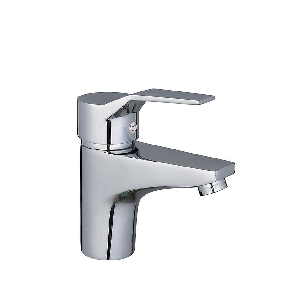 Kikidex (As Show, One Size) Basin Mixer Single Hole Hot And Cold Water Faucet