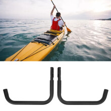 Efficient Kayak Wall Mount - Strong Steel Build Easy Assembly