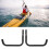 Efficient Kayak Wall Mount - Strong Steel Build Easy Assembly 1