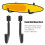 Efficient Kayak Wall Mount - Strong Steel Build Easy Assembly 11