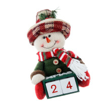 Stylish Gnomes Christmas Countdowns Advents-Snowman style