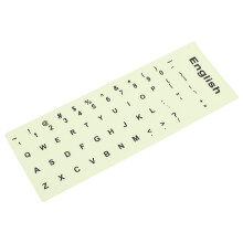 Leuchtende Tastaturaufkleber Aus Klebefolie Für Computerregler