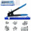 (As show, One size) 86Pcs Rivet Gun M3 M4 M5 M6 M8 Threaded Rivet Nut Riveter Plier Tool Threaded Insert Kit 1