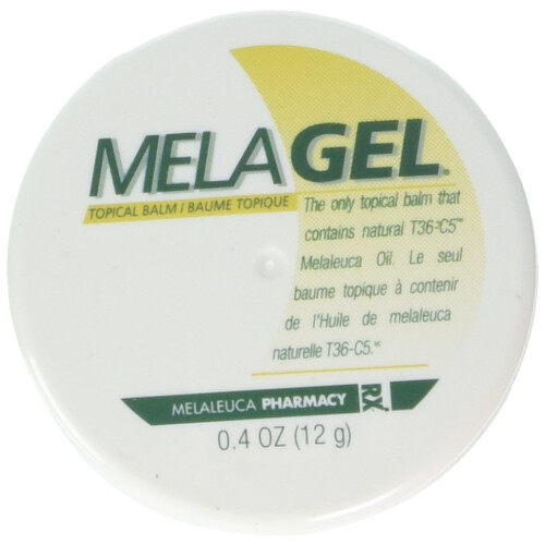 Melaleuca MelaGel Bálsamo Tópico 11.34g Disk