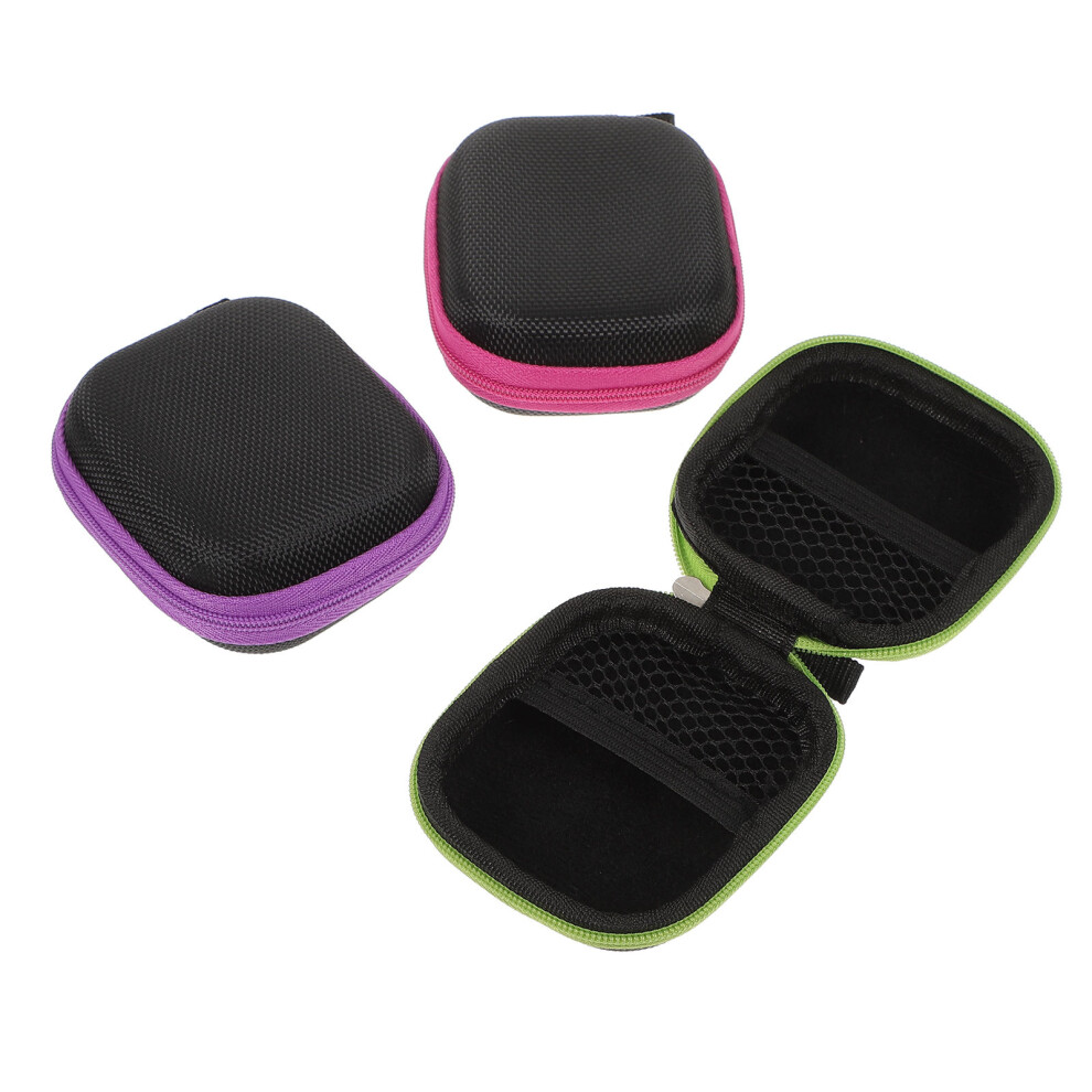 Supvox Perfume Bottle Bags Roller Bottles Storage Bags Green 3Pcs