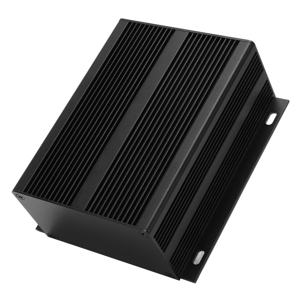 Aluminum Alloy Project Box 53X116x130mm Sandblasted Black 8411356900487
