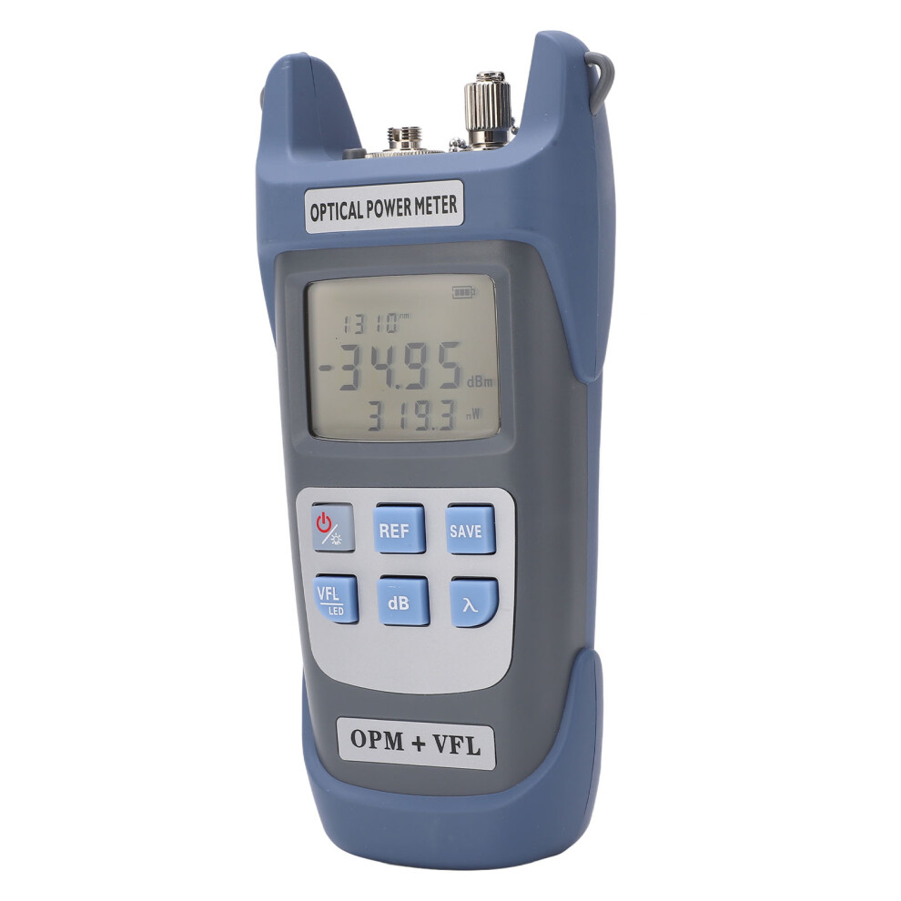 Fiber Optical Power Meter With 7 Wavelengths & Led Light Source Tester 7901356901023