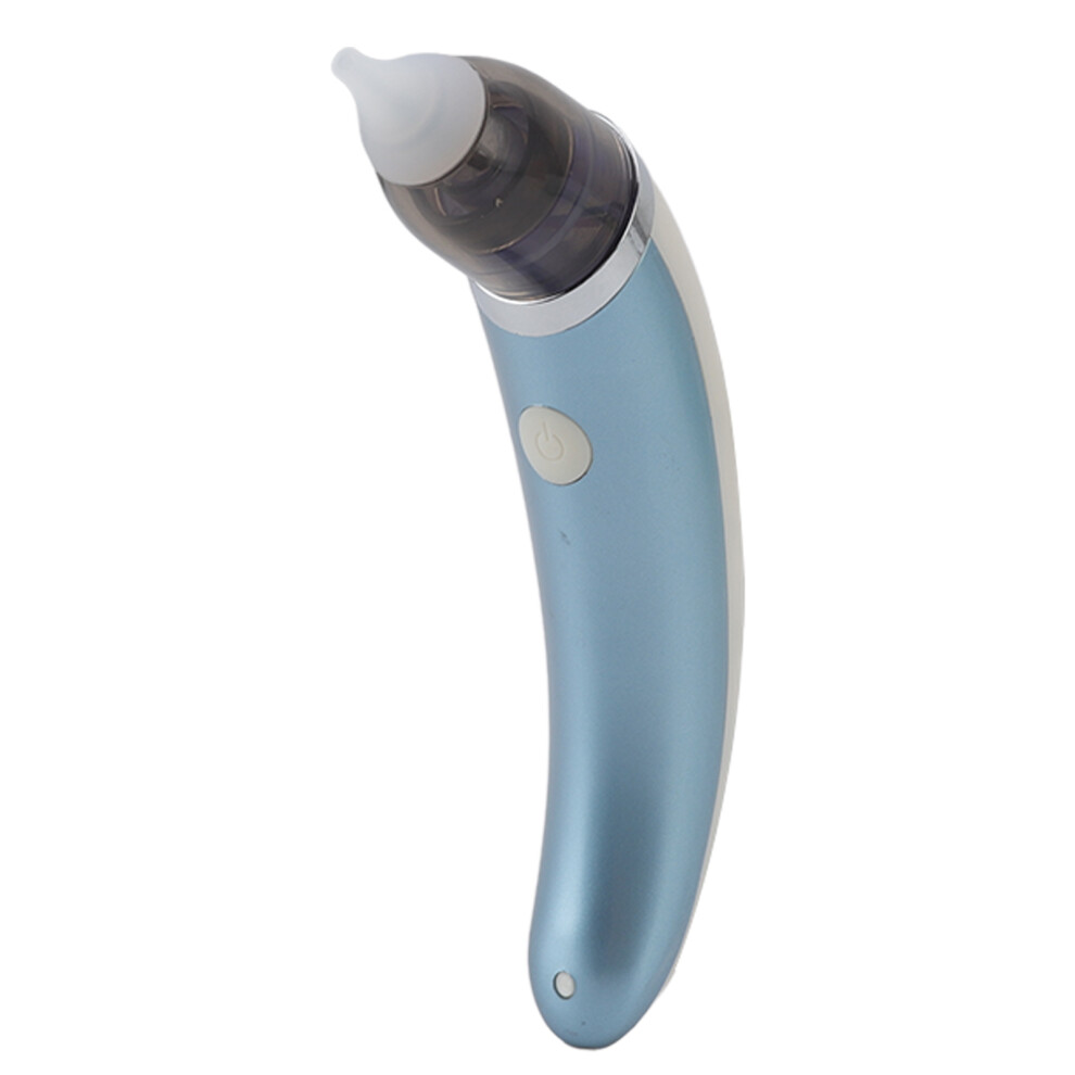 Electric Baby Nose Snot Aspirator Earwax Cleaner 5 Gears Blue