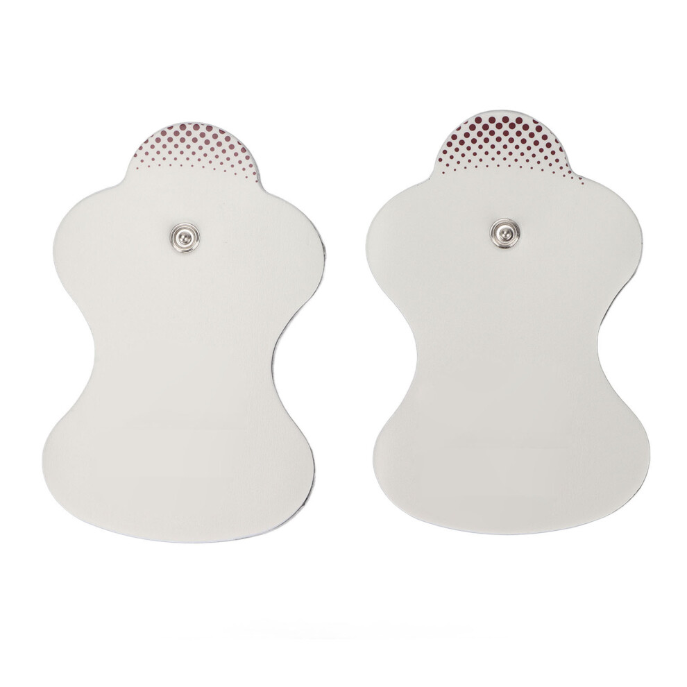10pcs Gourd-Shaped Self Adhesive Electrode Pads - 64x98mm for Electrotherapy