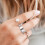 18Pcs Ringblank Mönstrad Enkel Fingerring Av Rostfritt 3