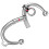 Rostfritt Näsring För Boskap Silver Cattle Nose Ring Lantbruk 1
