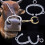 Rostfritt Näsring För Boskap Silver Cattle Nose Ring Lantbruk 11